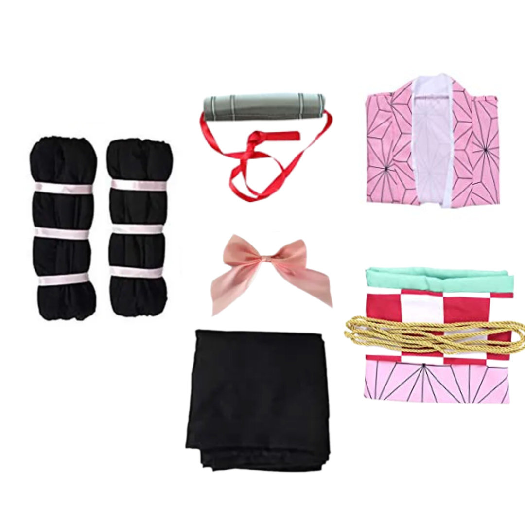 Disfraz Cosplay Halloween Niños - Demon Slayer-Nezuko-2