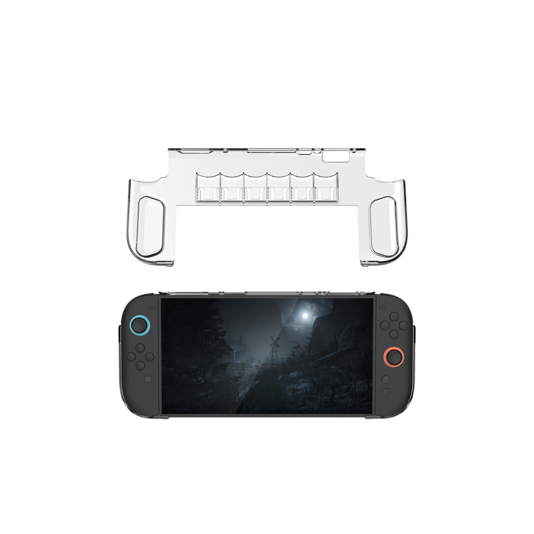 Carcasa Protectora Compatible Nintendo Switch 2 Transparente-5