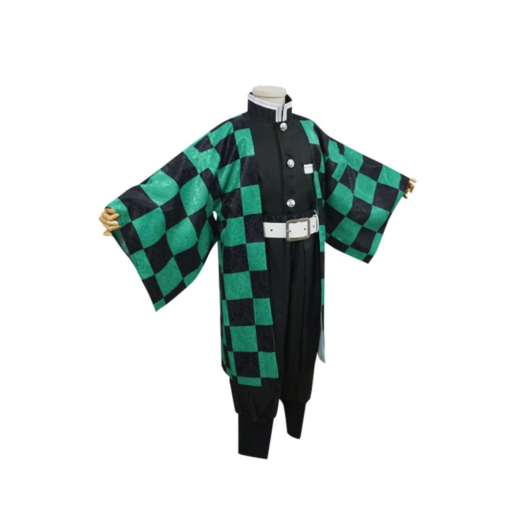 Disfraz De Demon Slayer Kimetsu No Yaiba Cosplay Kamado Tanjiro Adulto-2