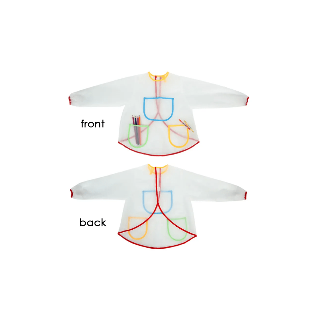 Delantal Escolar Impermeable Mandil De Arte / Cocina Niños-2