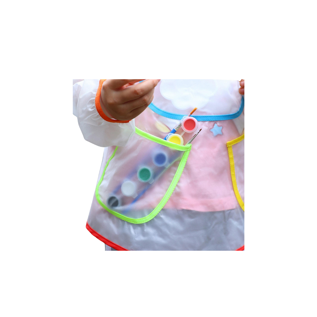Delantal Escolar Impermeable Mandil De Arte / Cocina Niños-4