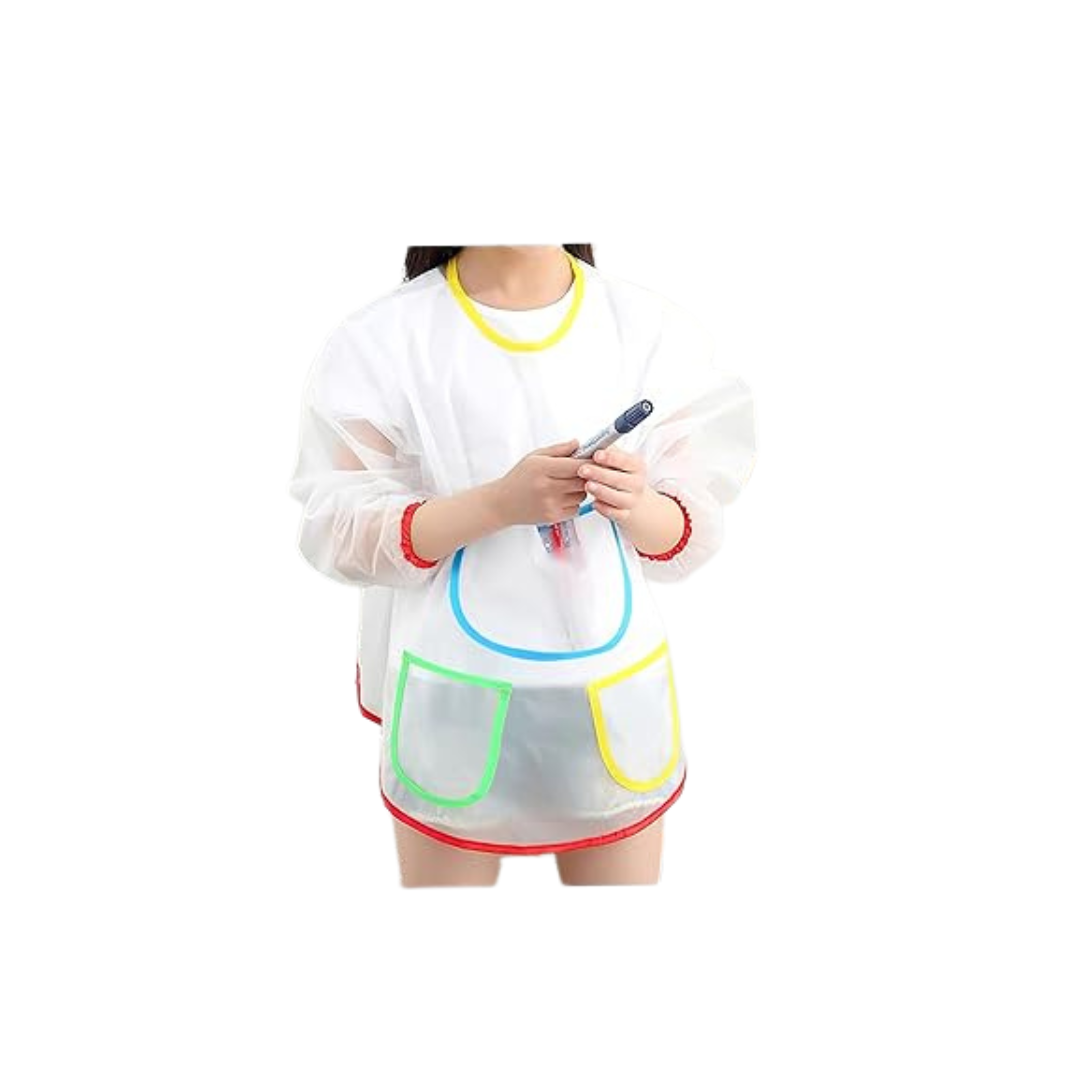 Delantal Escolar Impermeable Mandil De Arte / Cocina Niños-5