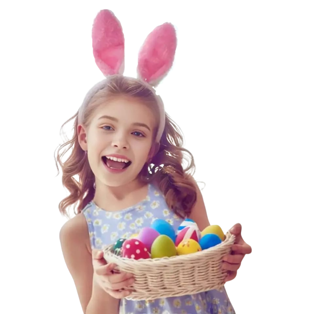 Pack De 12 Cintillo Con Orejas Conejo  + Humita Y Cola-2