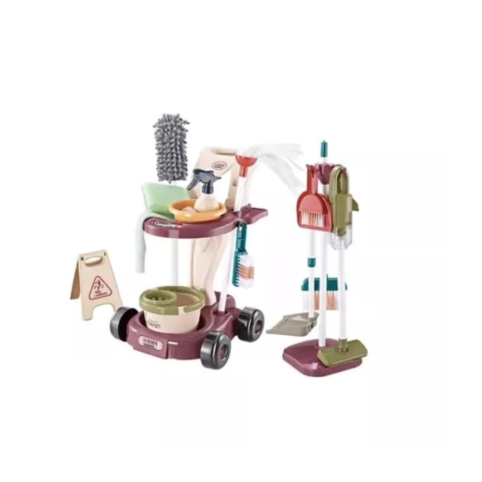 Set Aseo Juego De Limpieza Juguete Didáctico Niños 26pcs-2