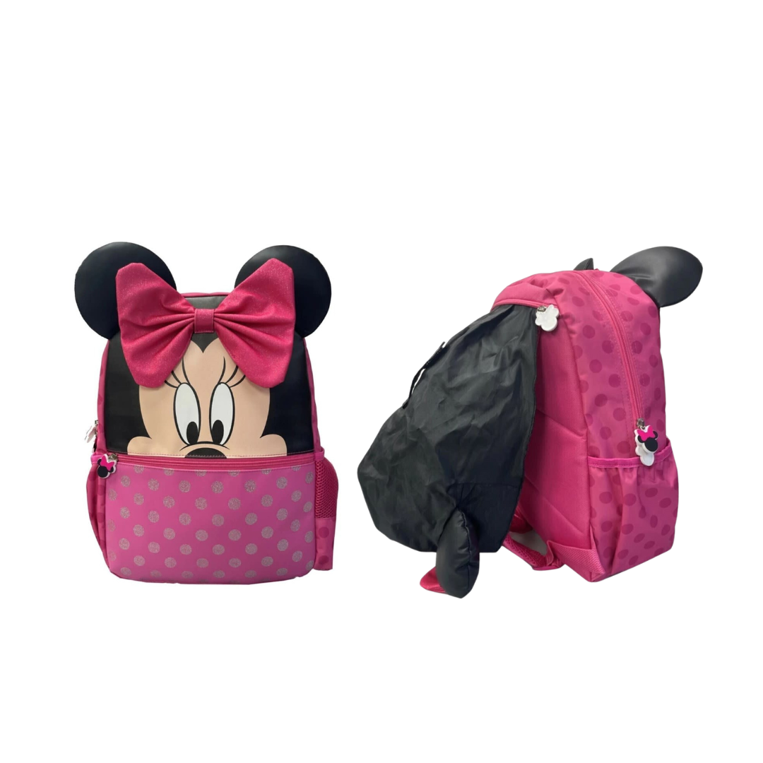 Mochilas Disney Con Capucha 3d Para Niños-2