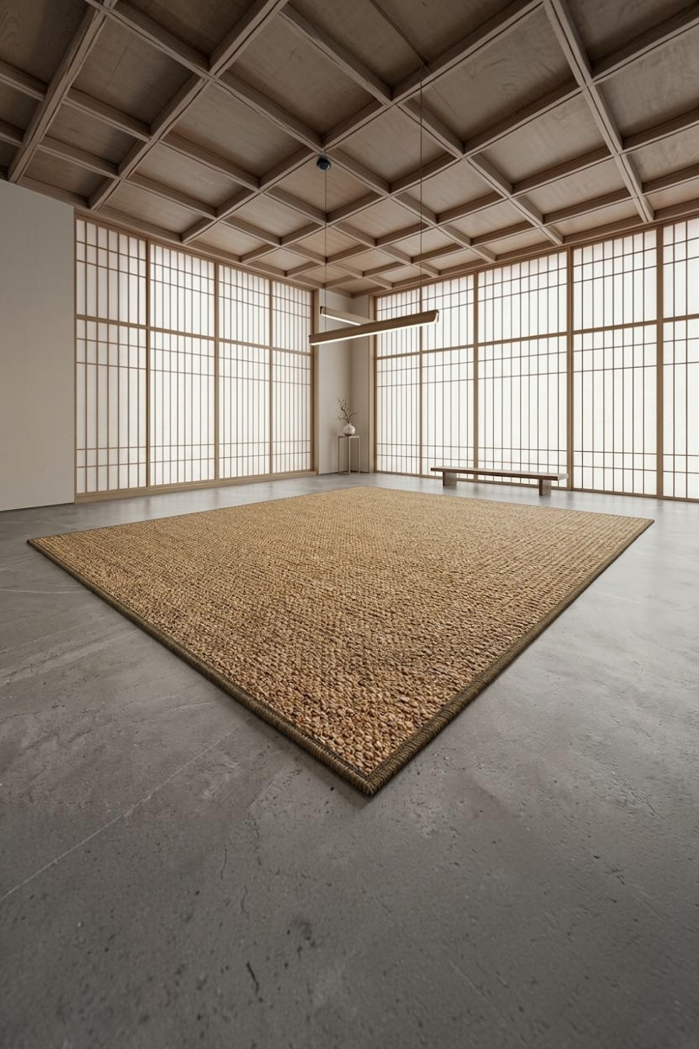 Alfombra Estilo Sisal sint tico 200X240 Cm-1