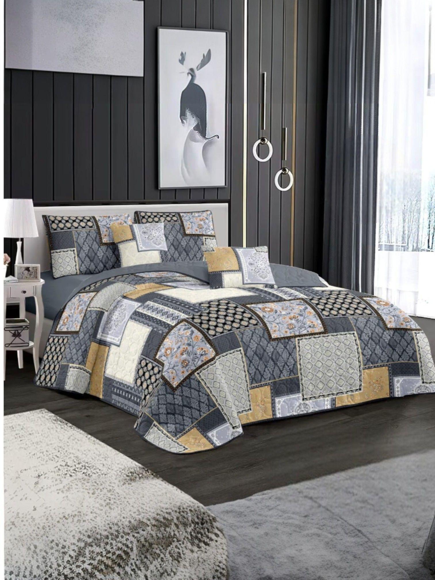 CUBRECAMA QUILT DE VERANO TF CON DISEÑO 2 PLAZAS 28-1