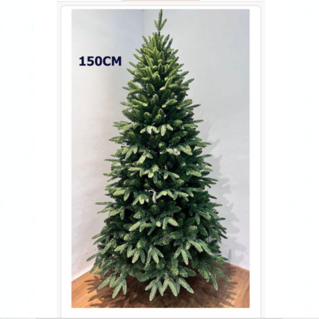 ARBOL DE NAVIDAD ARTIFICIAL HOJA REALISTA 150CM SDS49-1