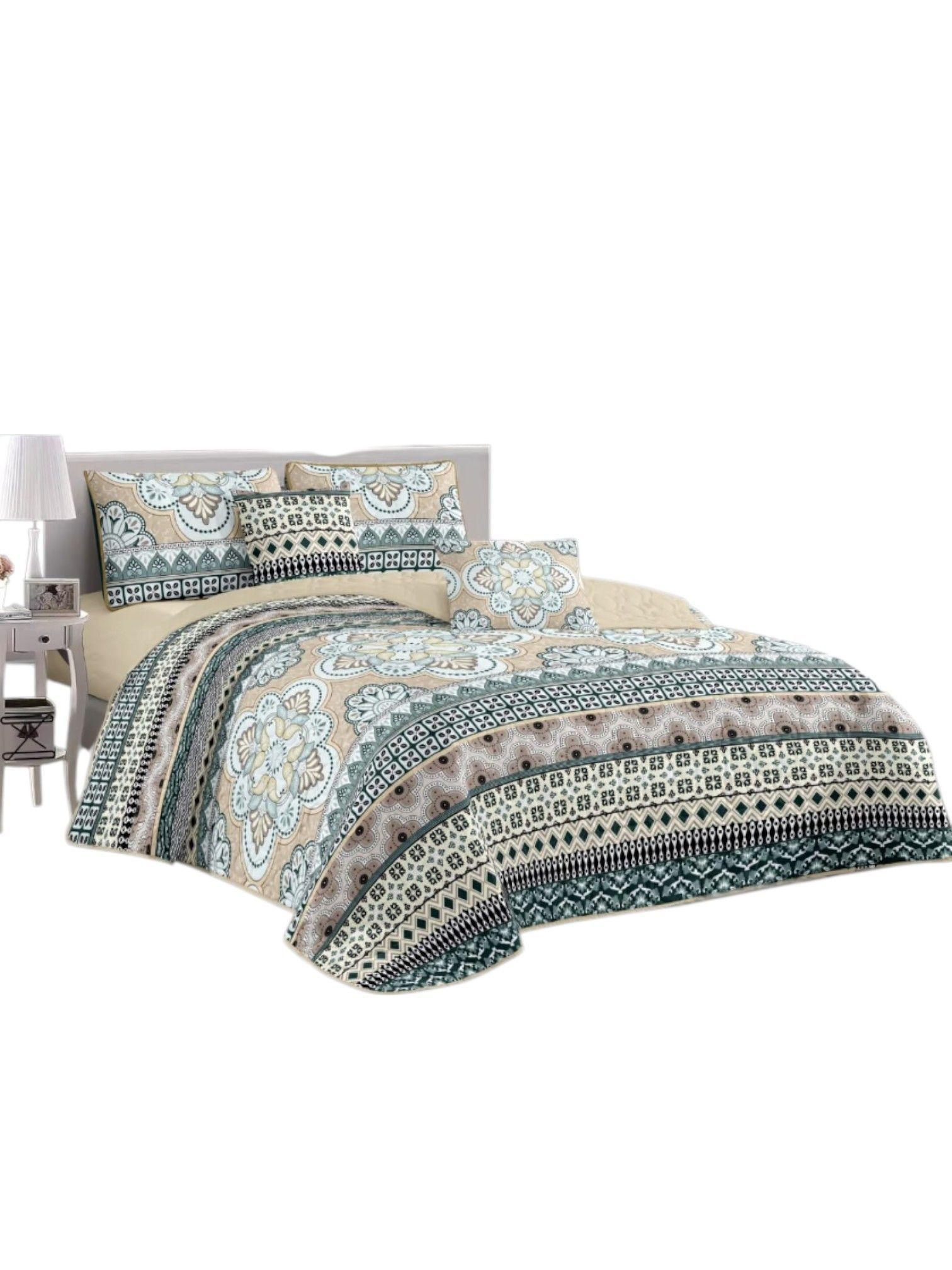 CUBRECAMA QUILT DE VERANO TF CON DISEÑO 2 PLAZAS 44-0