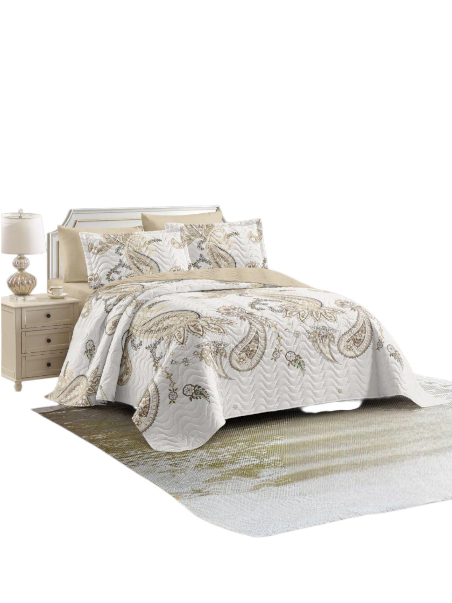 CUBRECAMA QUILT DE VERANO TF CON DISEÑO 2 PLAZAS 41-0