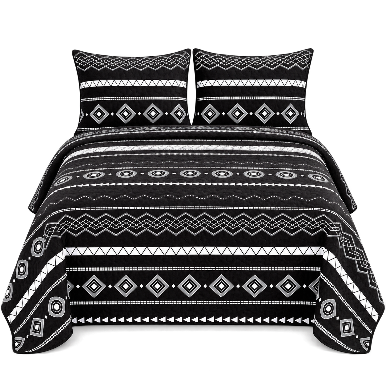 Cubrecama de Verano King 250x270 cm 2 Fundas Dise o Elegante-0