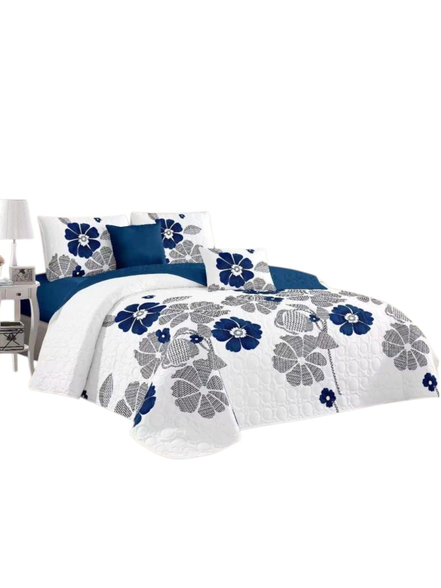 CUBRECAMA QUILT DE VERANO CON DISEÑO TF KING 21-0