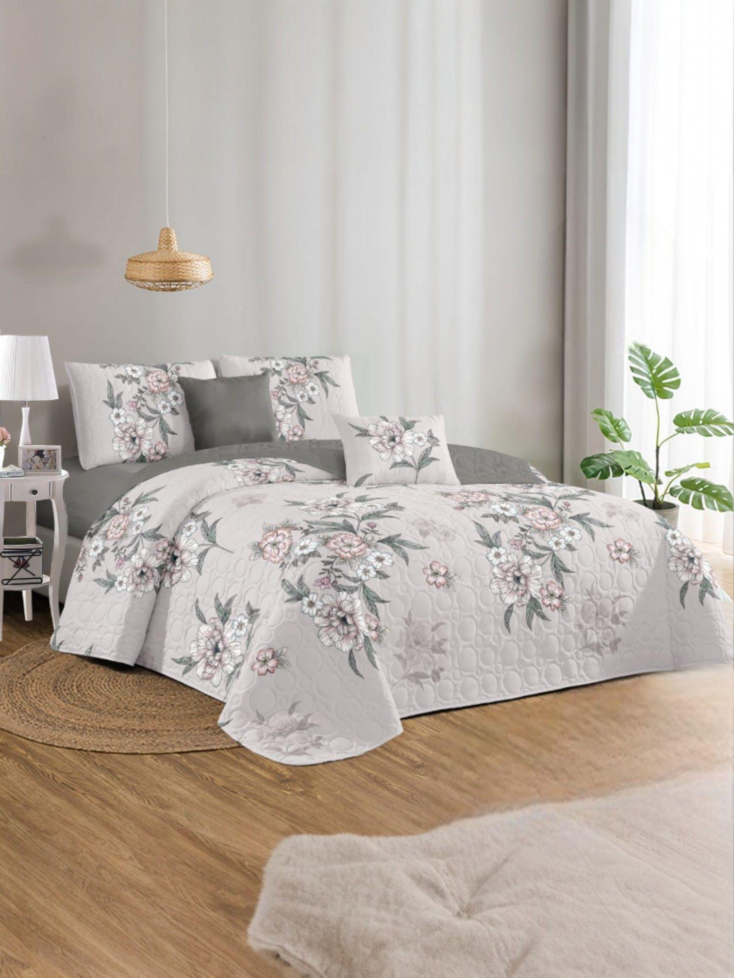 CUBRECAMA QUILT DE VERANO TF CON DISEÑO 2 PLAZAS 37-1
