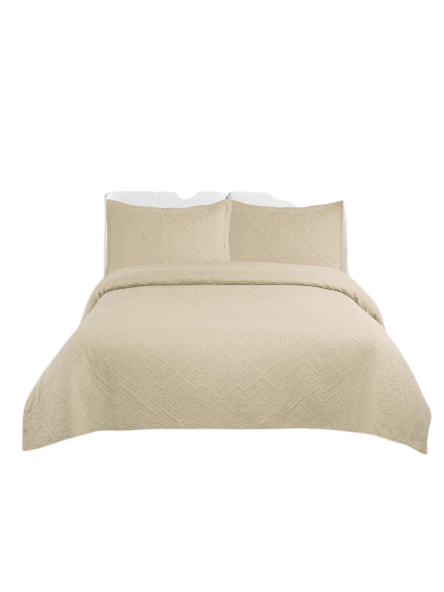 CUBRECAMA QUILT DE VERANO UNICOLOR TF 2P 02-0