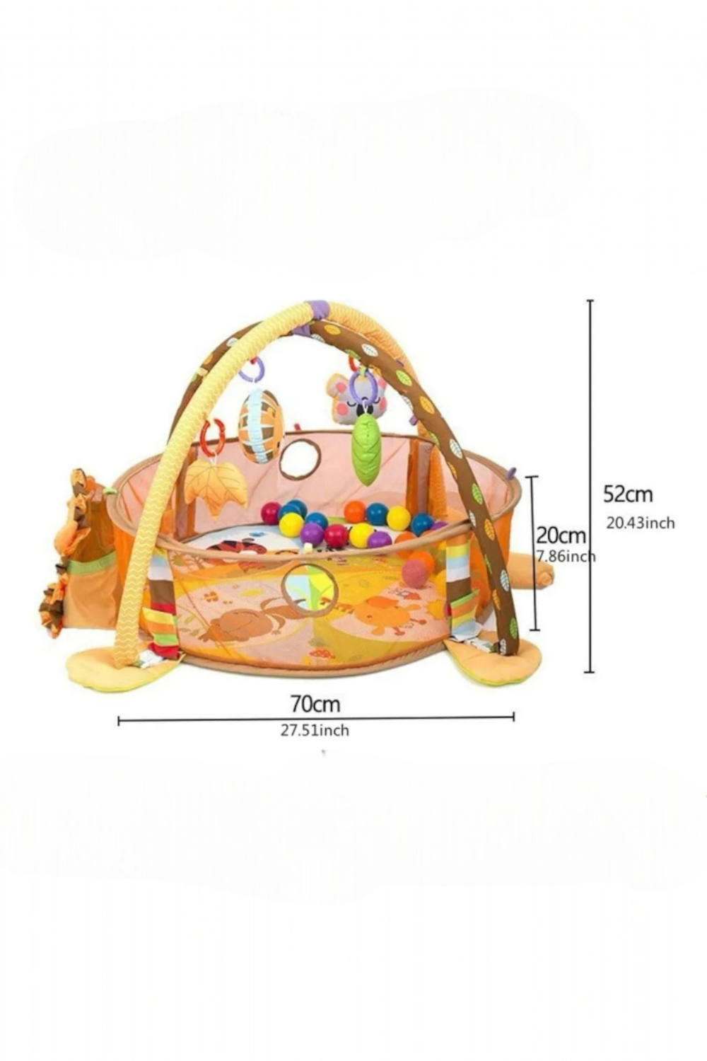 Alfombra De Gimnasio Para Niños Con Piscina De Bolas-2