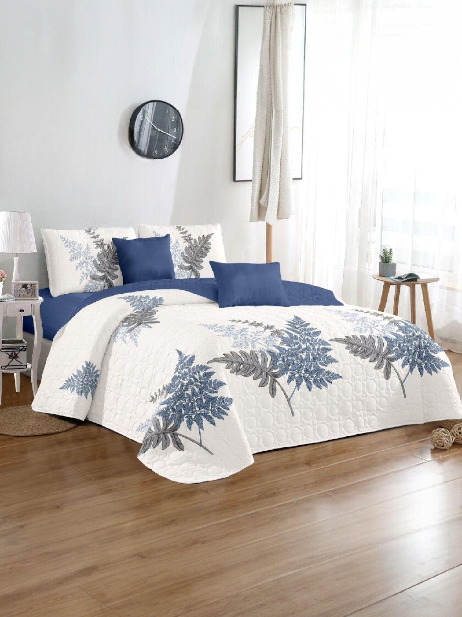 CUBRECAMA QUILT DE VERANO TF CON DISEÑO 2 PLAZAS 31-1