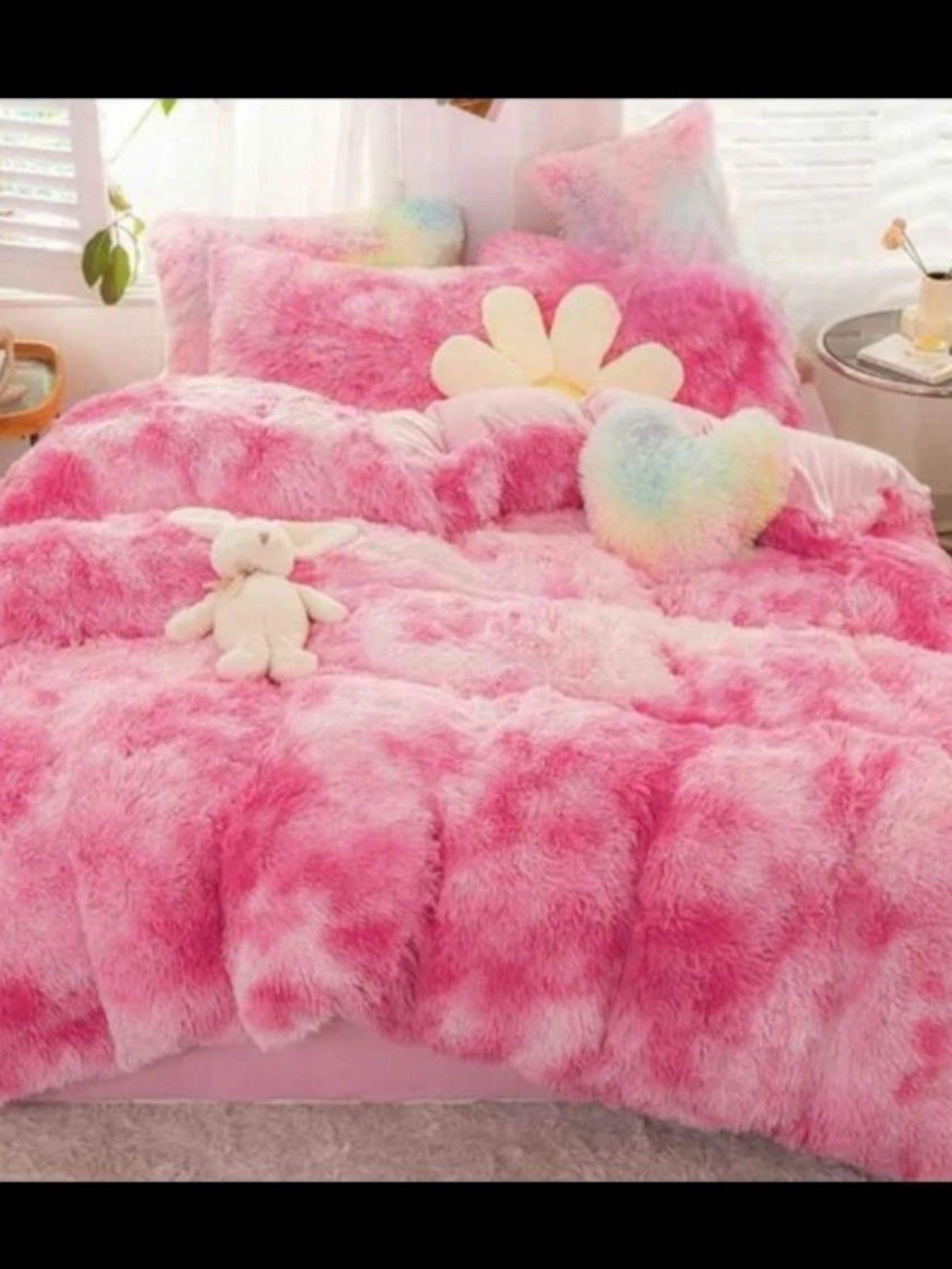 Cobertor de Invierno Peludos Con Chiporro Plaza y Media-1