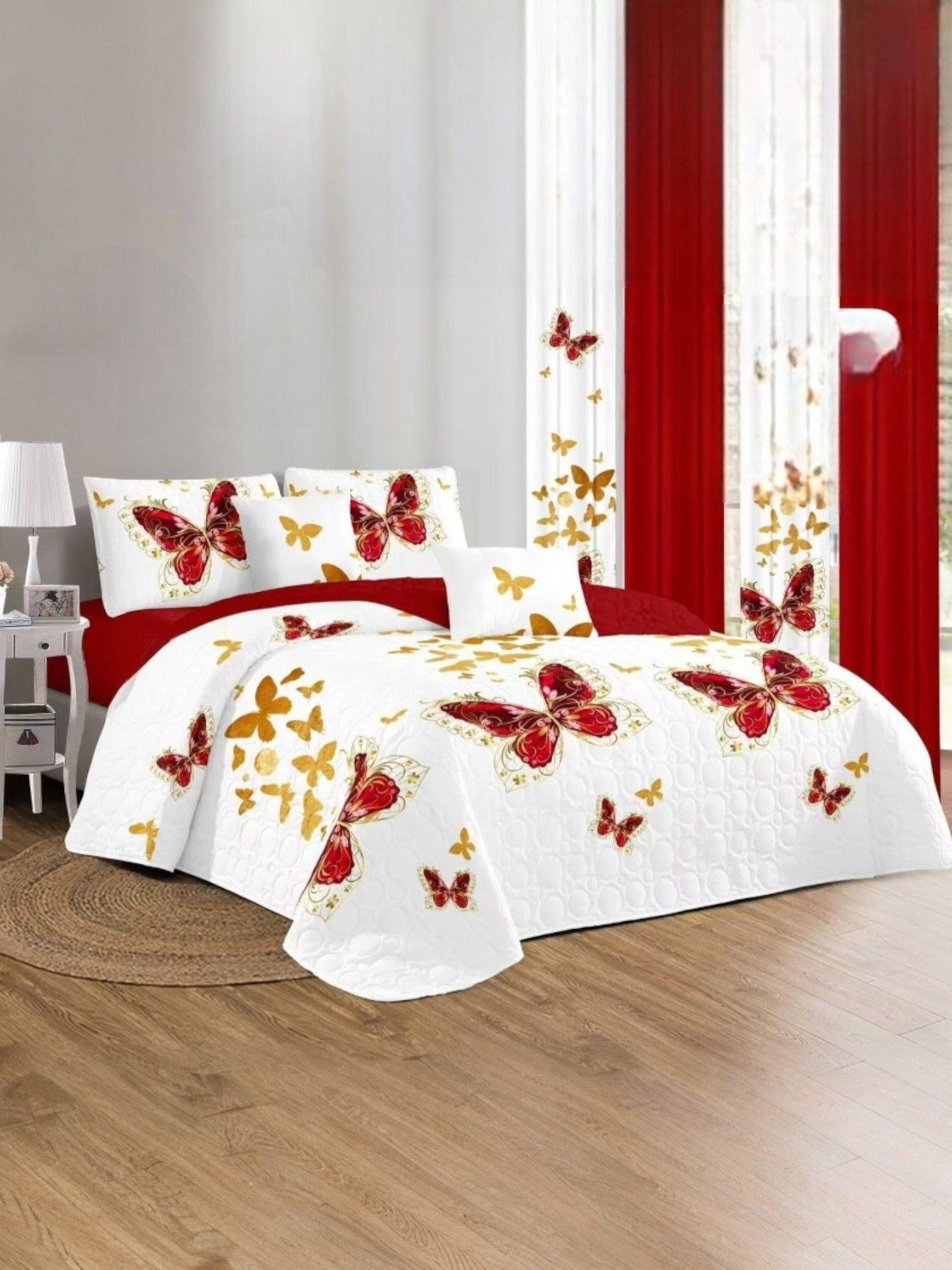 CUBRECAMA QUILT DE VERANO TF CON DISEÑO 2 PLAZAS 12-1
