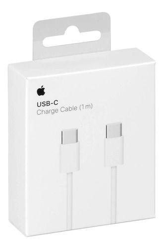 Cargador Apple 20W Original + Cable C - C 1mt iPhone 15 16 17 pro-3
