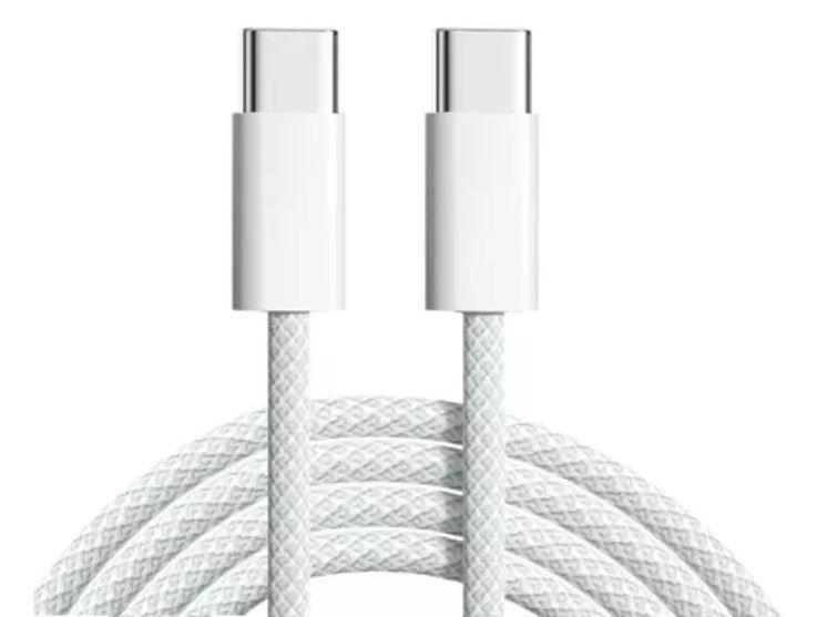 Cable de carga USB-C trenzado Apple Iphone 15-3