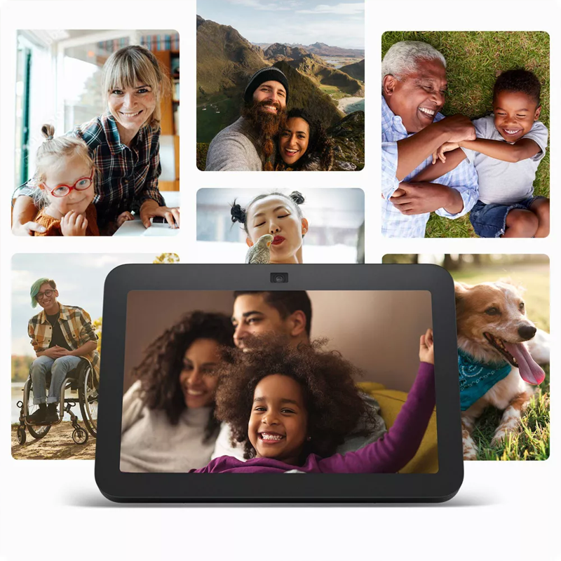 Amazon Pantalla inteligente Echo Show 8 3ra generación con Alexa Negro-2