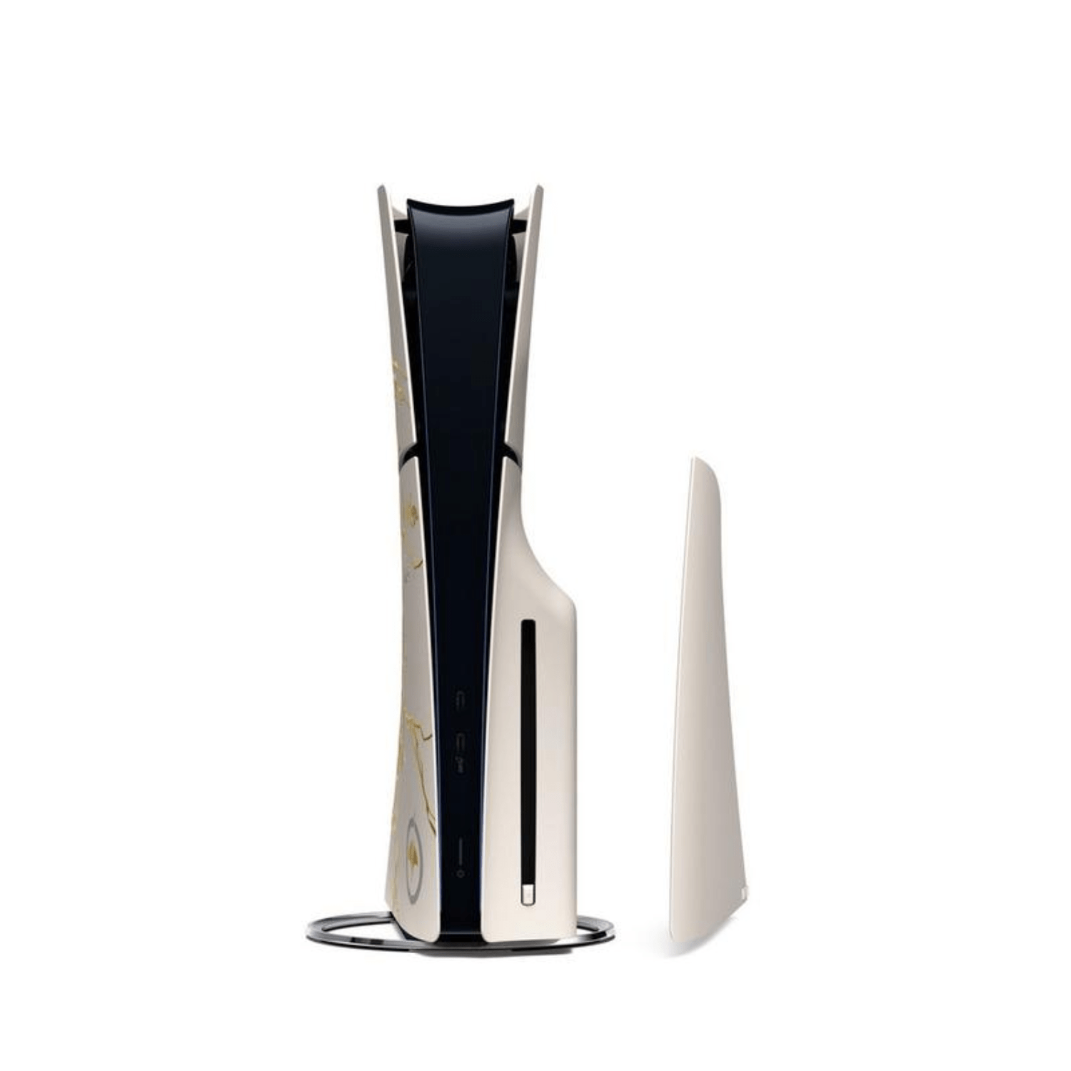 Consola Sony PS5 Slim Ghost of Yotei Bundle Gold Edición Disco-4
