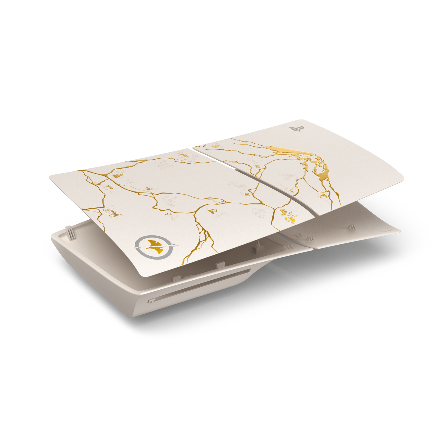 Consola Sony PS5 Slim Ghost of Yotei Bundle Gold Edición Disco-5