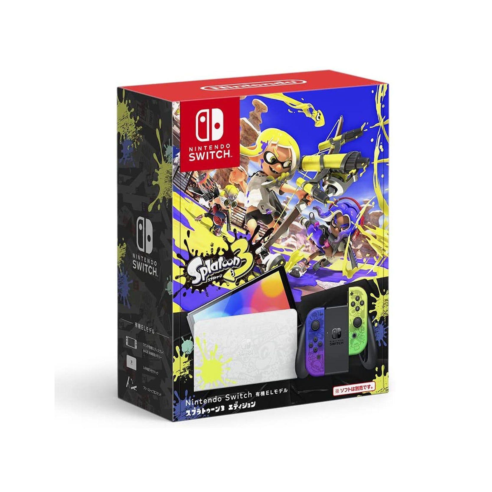 Consola Nintendo Switch Oled Splatoon 3 (Versión Japonesa)-0