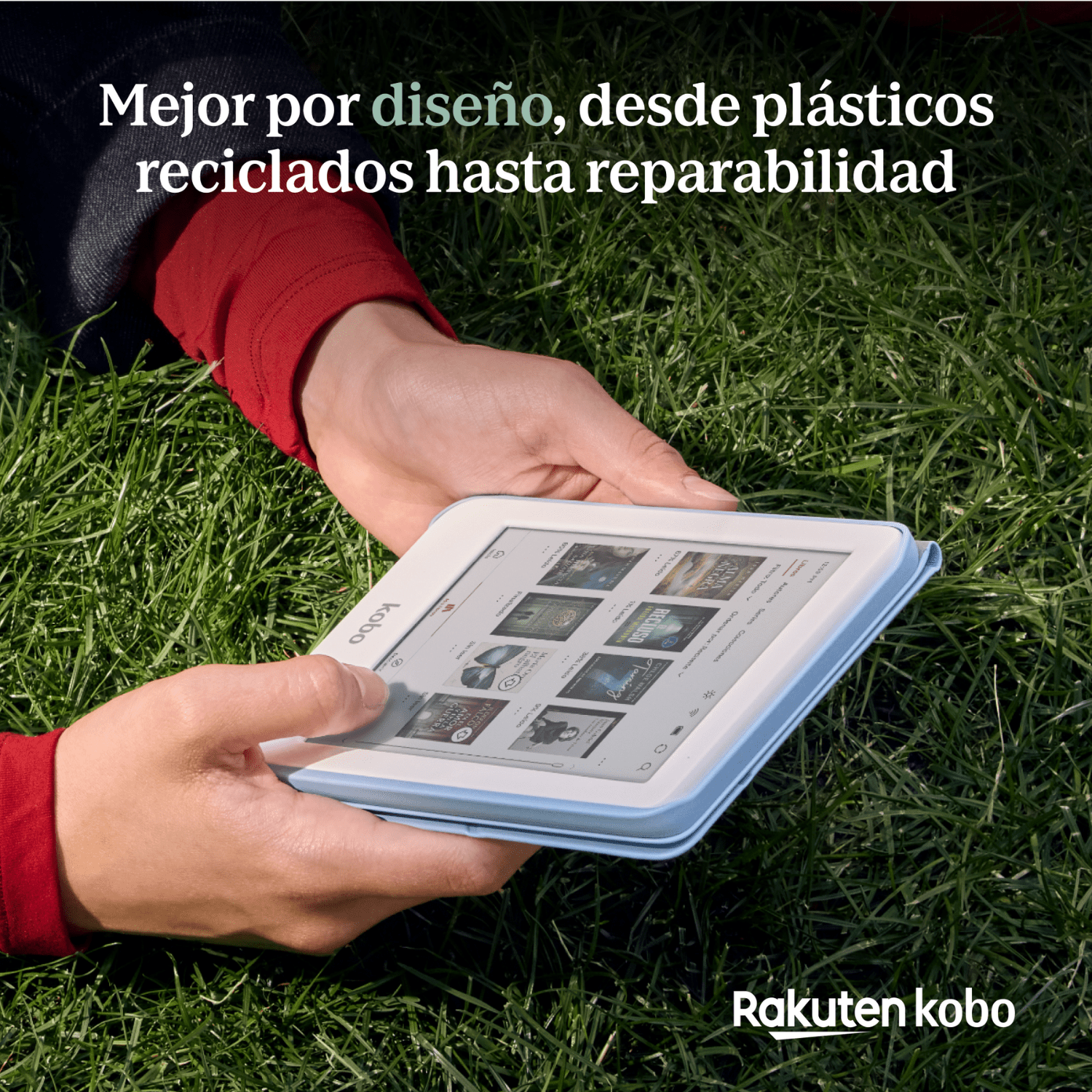 Lector Kobo Clara Colour 6" HD 16GB Blanco + Audifono de regalo-3