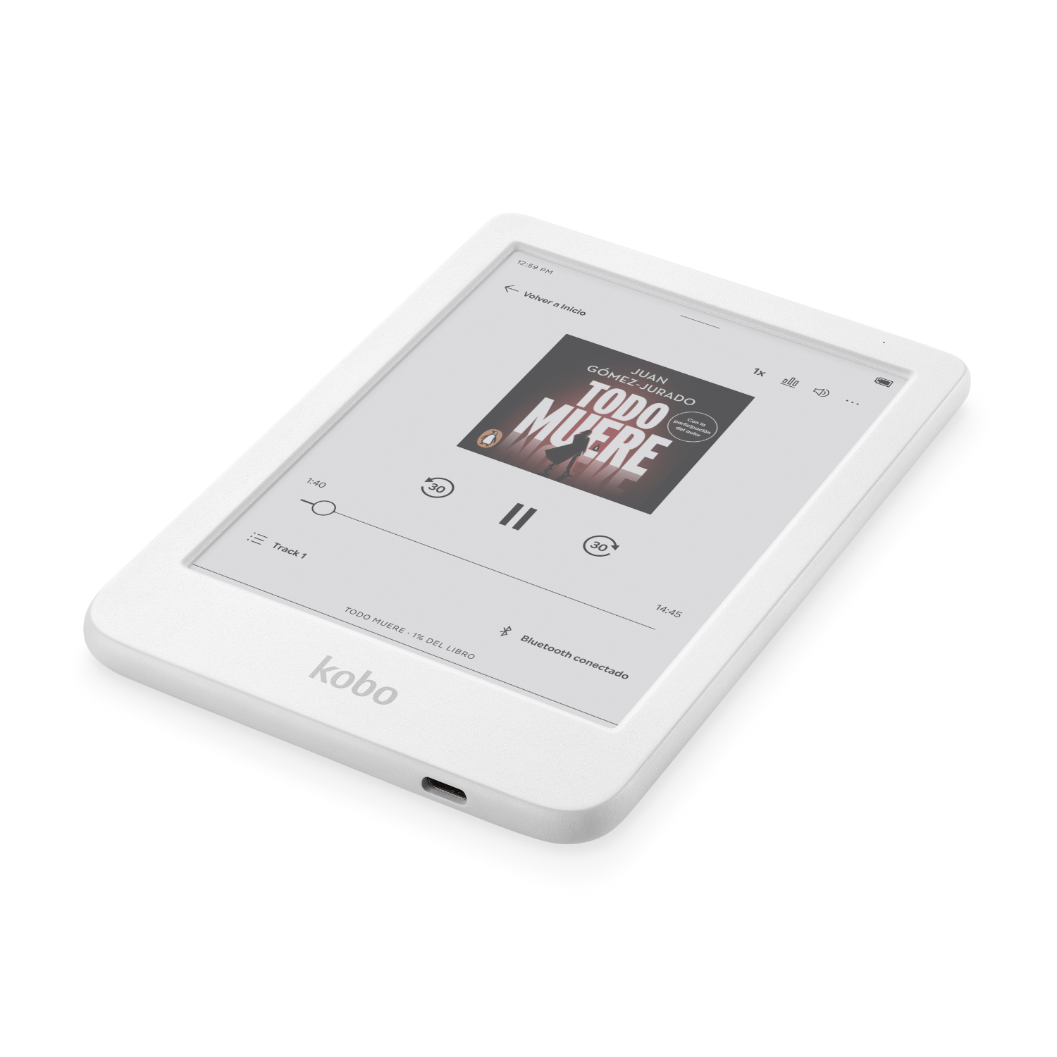 Lector Kobo Clara Colour 6" HD 16GB Blanco + Audifono de regalo-4