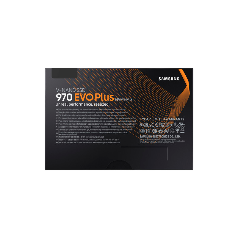 Tarjeta SSD Samsung 970 EVO Plus 500GB PCIe Gen 3 x4 NVMe-4