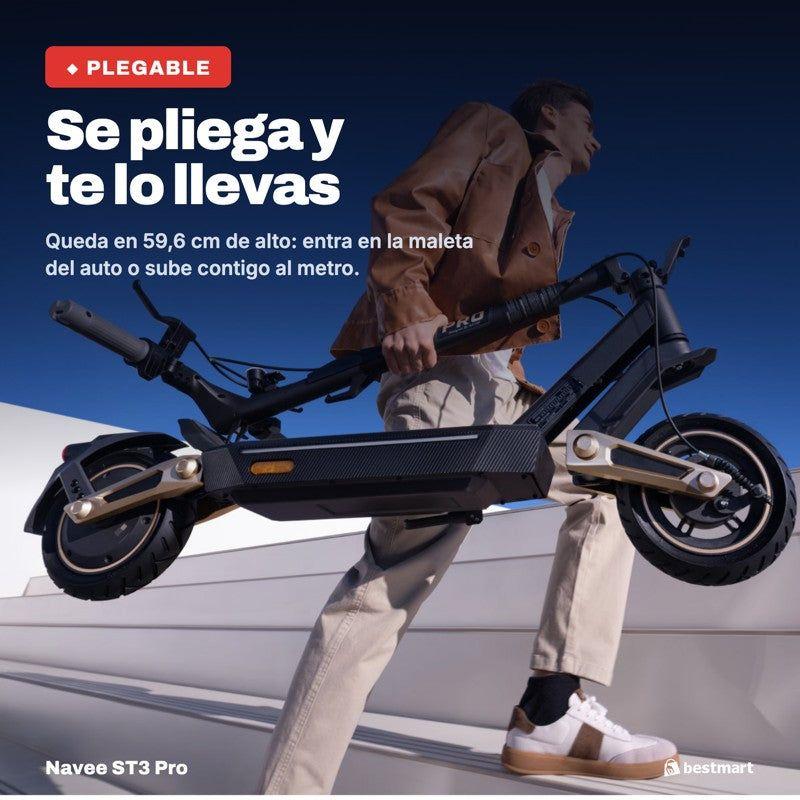 Scooter Eléctrico Navee ST3 Pro 1350W Autonomía 75km Plegable-4