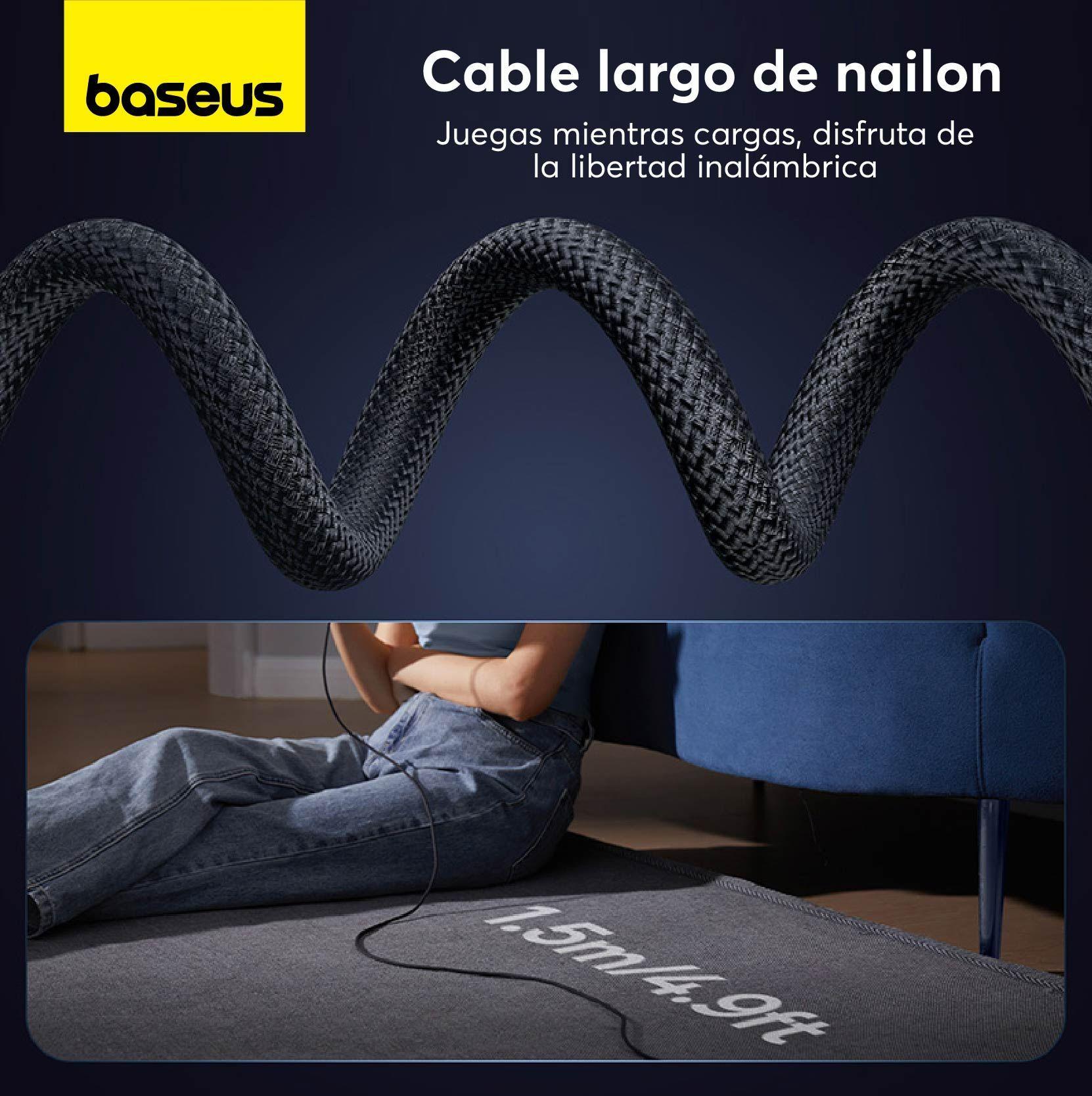 Cargador inalámbrico Qi2 Baseus Mini4 Universal Explorer 15W-3