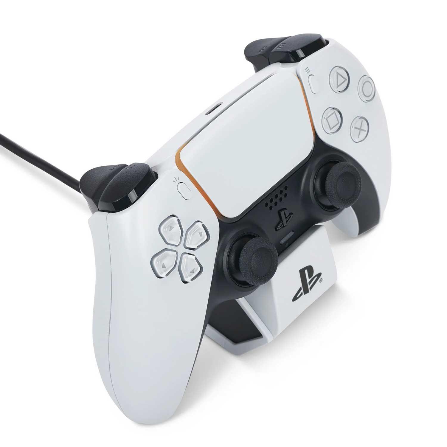 Base de Carga PowerA para Mando DualSense PS5 Blanco-2