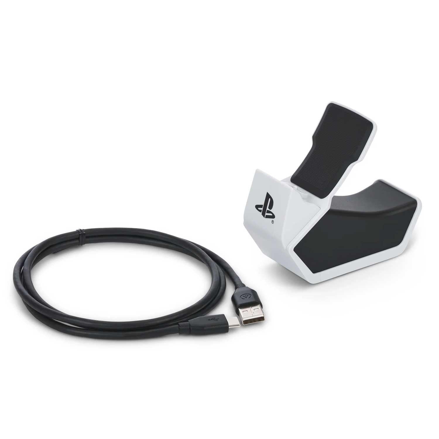 Base de Carga PowerA para Mando DualSense PS5 Blanco-5