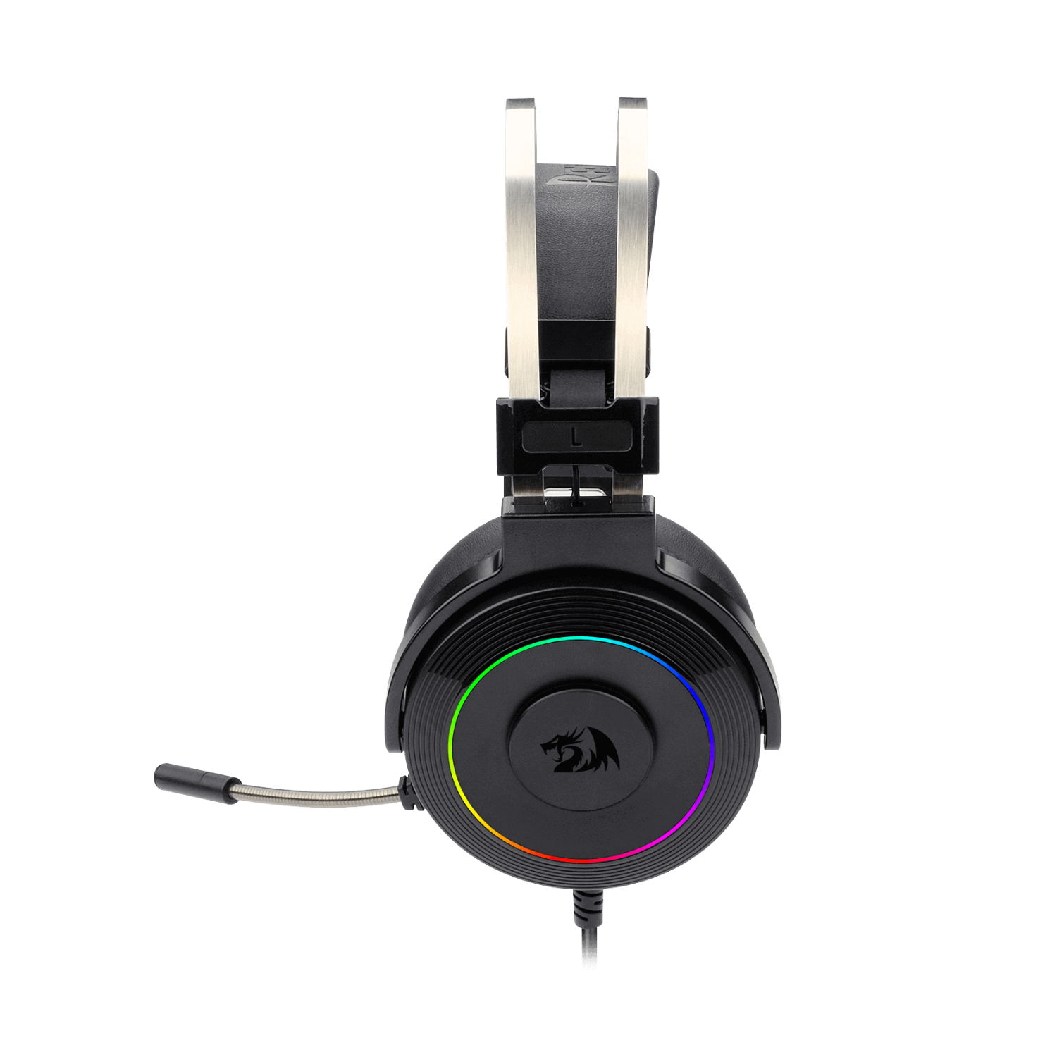 Audifono Gamer Redragon Lamia H320 RGB USB Negro con Soporte-5