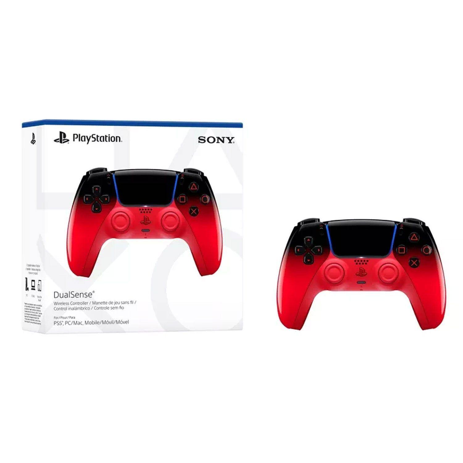 Control inalámbrico PS5 DualSense Techno Rojo-5