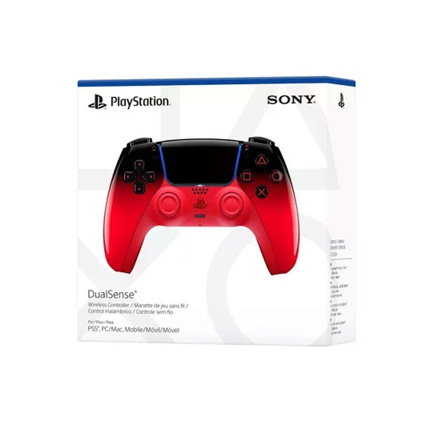 Control inalámbrico PS5 DualSense Techno Rojo-6