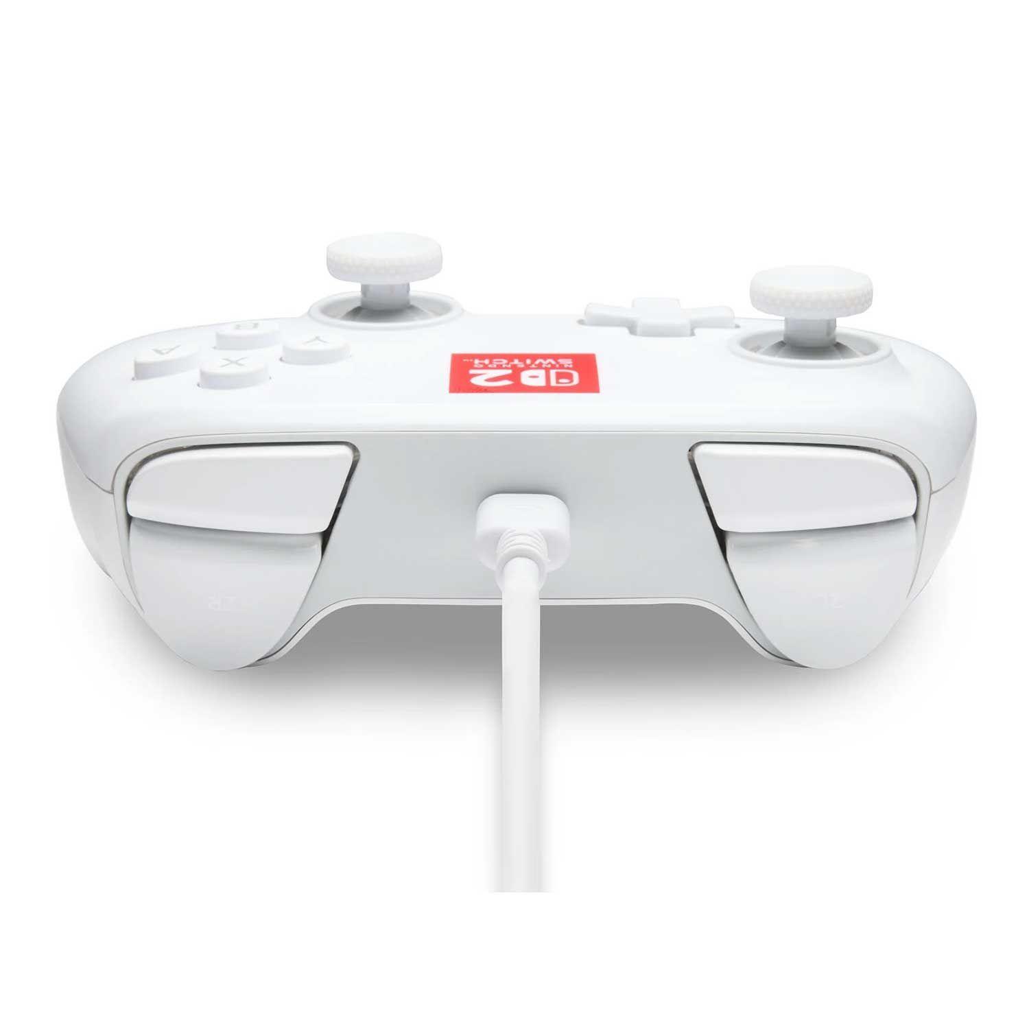 Control con Cable PowerA Advantage Lumectra para Nintendo Switch 2 Blanco-3
