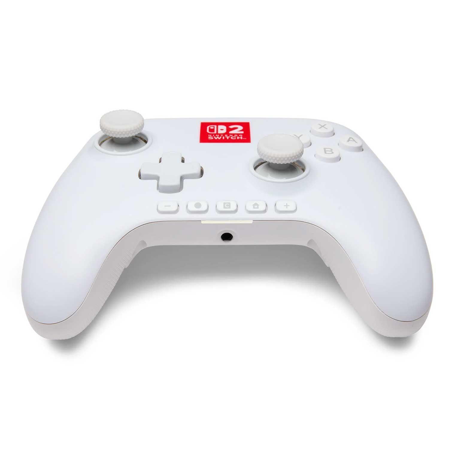 Control con Cable PowerA Advantage Lumectra para Nintendo Switch 2 Blanco-4