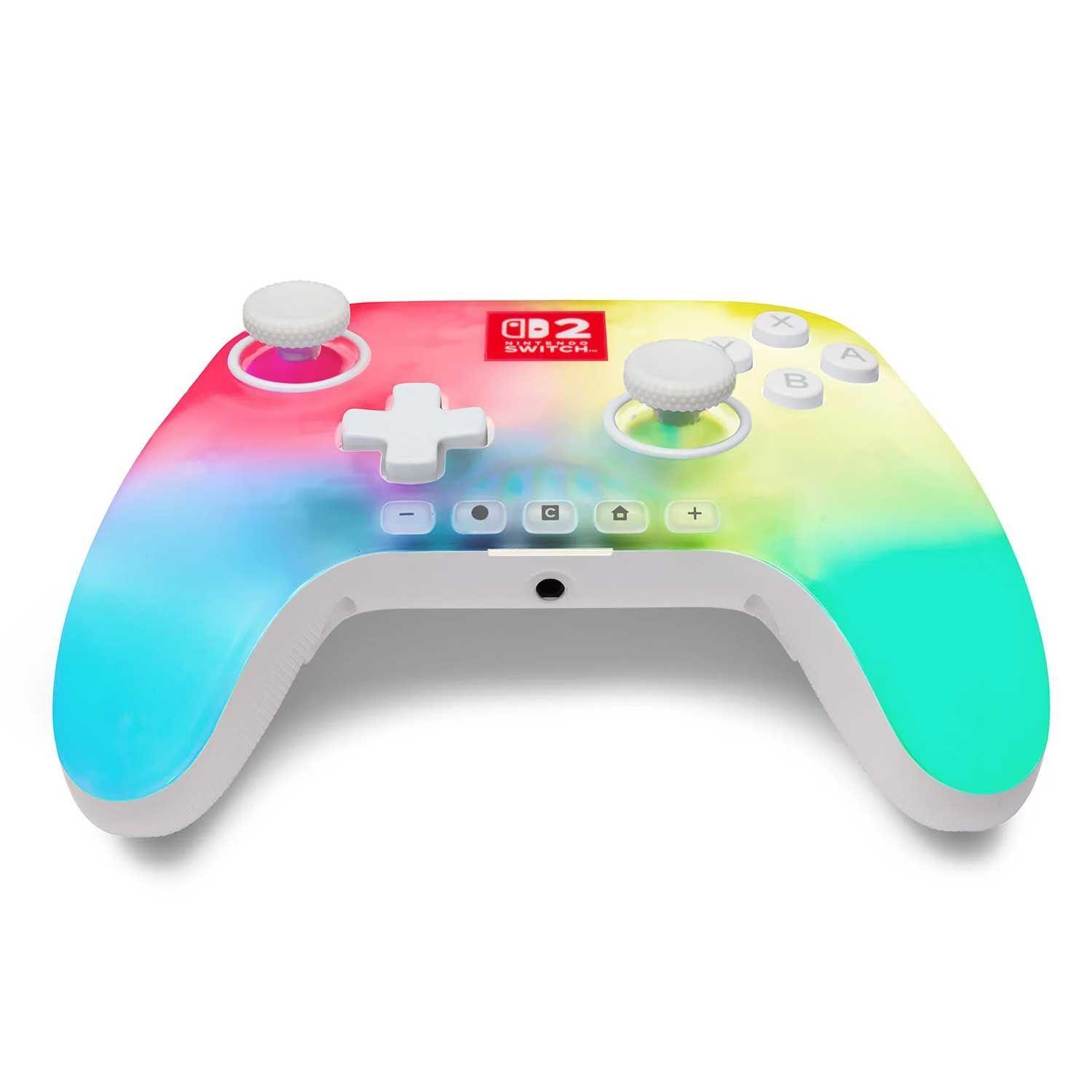 Control con Cable PowerA Advantage Lumectra para Nintendo Switch 2 Blanco-5