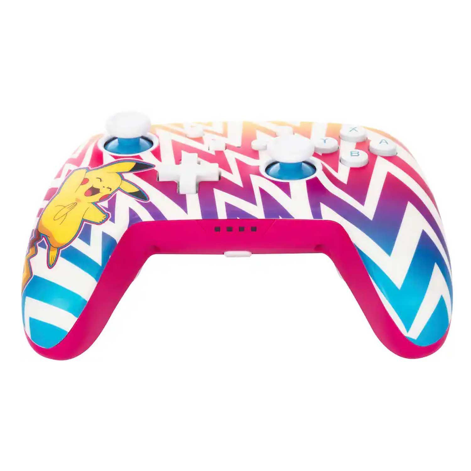 Control Inal mbrico PowerA Enhanced Pok mon Pikachu Vibrant para Nintendo Switch-3