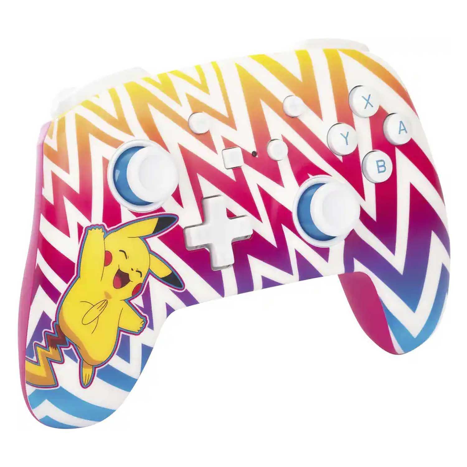 Control Inal mbrico PowerA Enhanced Pok mon Pikachu Vibrant para Nintendo Switch-6