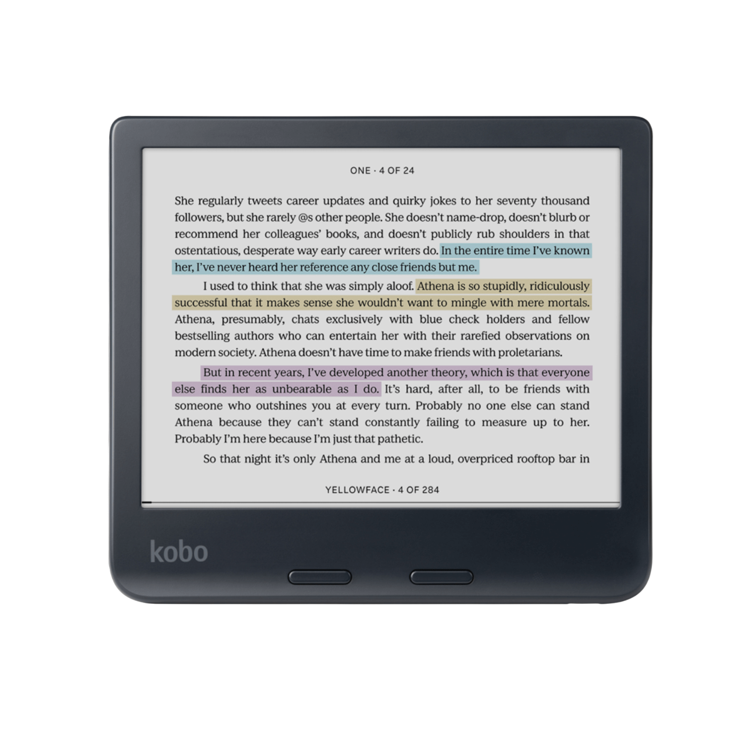 Pack Kobo Libra Colour 32GB Negro con Lápiz Stylus 2 y Funda Transparente-4