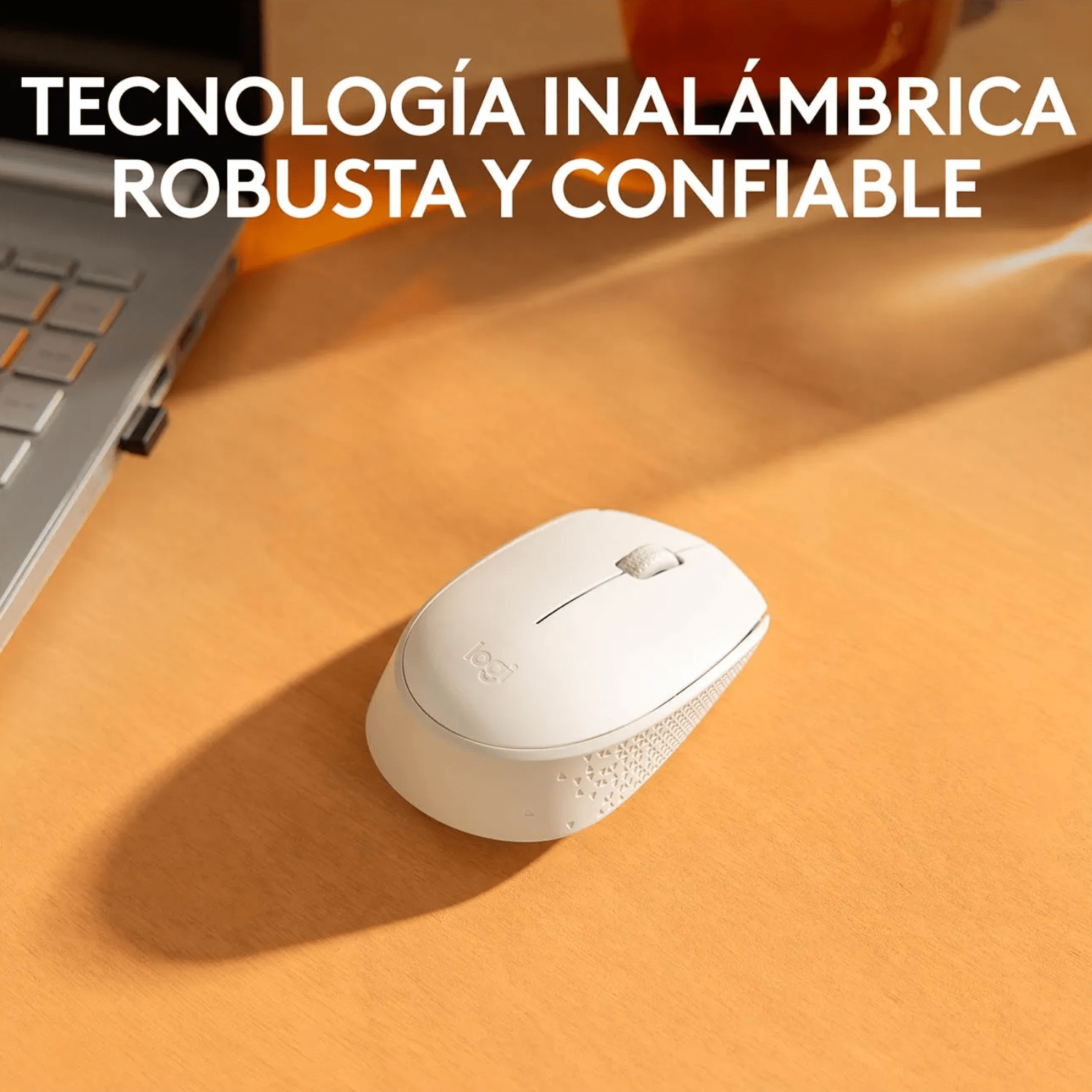 Mouse inalámbrico Logitech M170 blanco-2