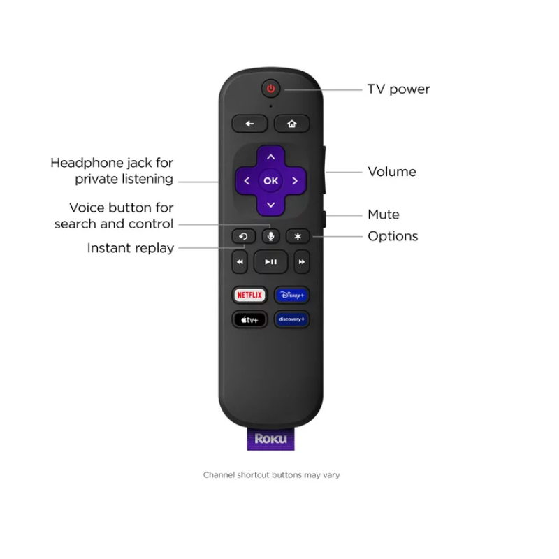 Roku Ultra LT 4K HDR Streaming - Dolby Vision - Modelo 4801RW (2021)-3