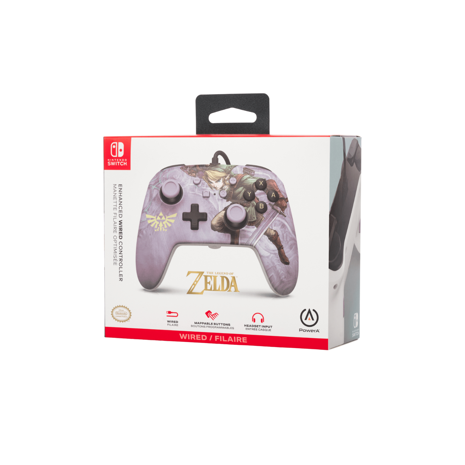 Control Nintendo Switch PowerA Con Cable - Edición Zelda-7