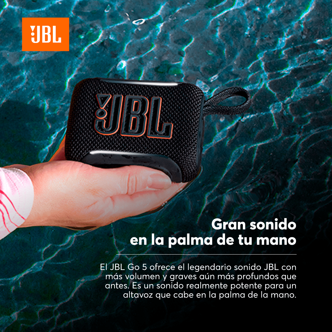 Parlante Bluetooth JBL Go 5-1
