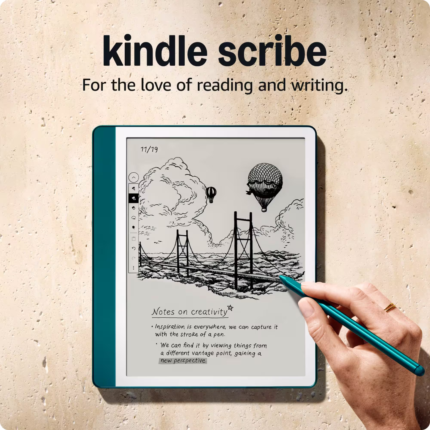 Amazon Kindle Scribe 10,2" 64 GB (2024) Jade Metalico-4