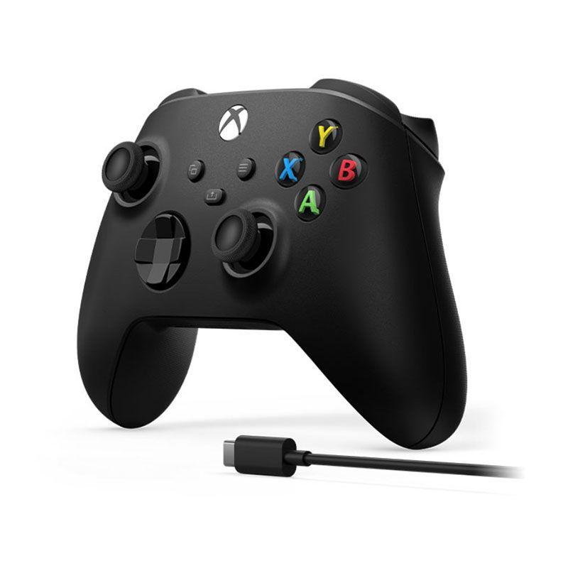 Control Inalámbrico Microsoft Xbox - Negro (Incluye Cable de Carga)-5